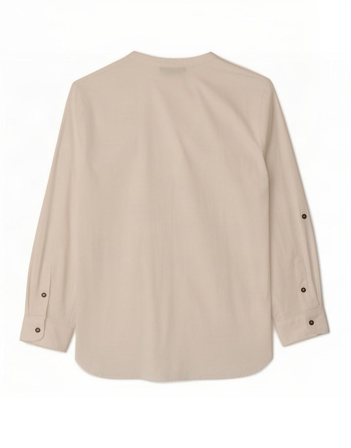 Zara Damen Hemdbluse UK 10 Small Weiß