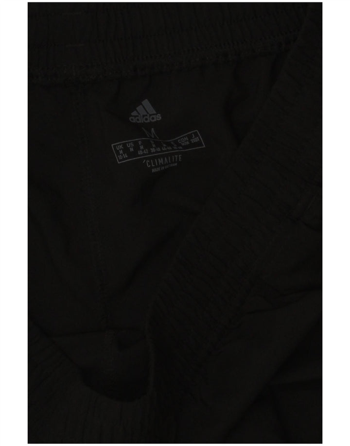 Adidas Damen Climalite Sport Shorts UK 12/14 Medium Schwarz Polyester