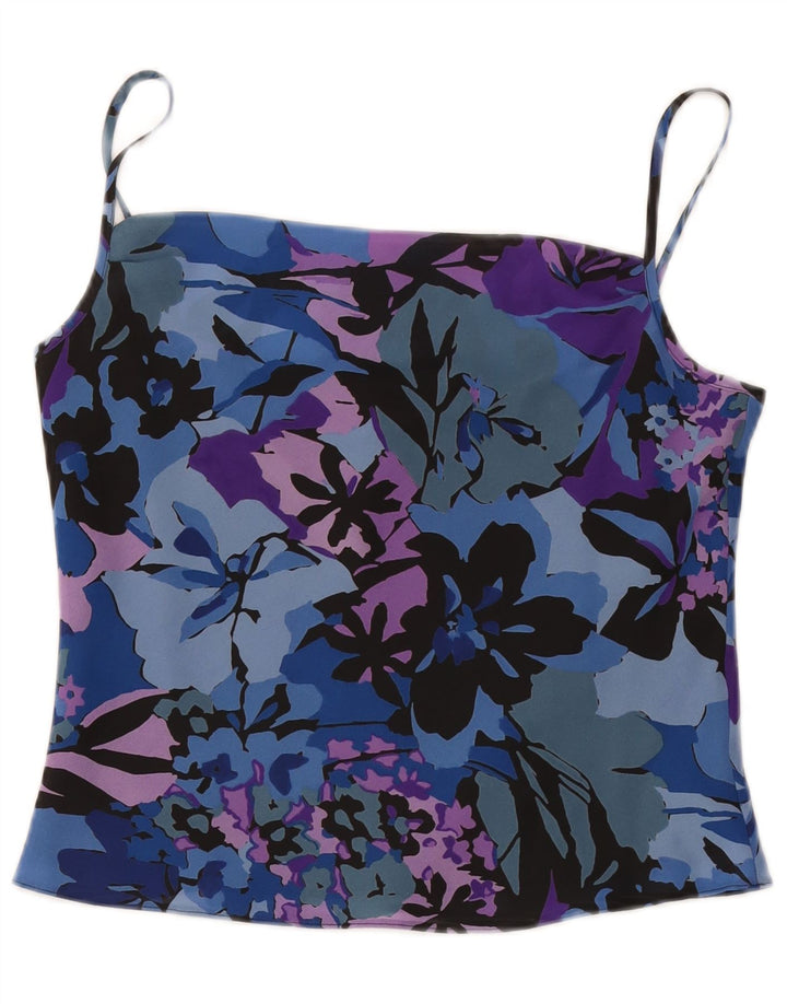 St. Bernard Damen Crop Cami Top UK 12 Medium Mehrfarbig geblümt