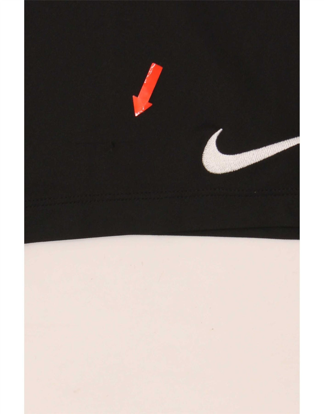 Nike Herren-Sportshorts, groß, aus schwarzem Polyester