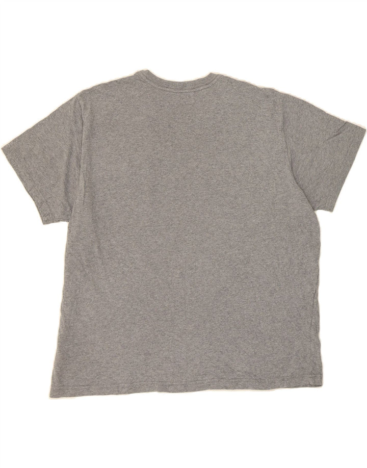 EDDIE BAUER Mens T-Shirt Top 2XL Grey Cotton Vintage Eddie Bauer and Second-Hand Eddie Bauer from Messina Hembry 