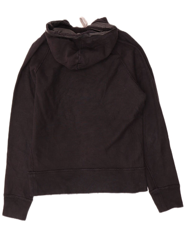 Diesel Herren Graphic Hoodie Pullover Mittelschwarze Baumwolle