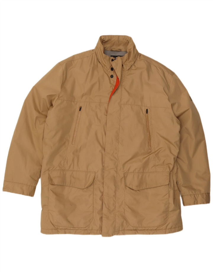 Paul & Shark Herren Wattierte Jacke UK 44 2XL Beige Polyester
