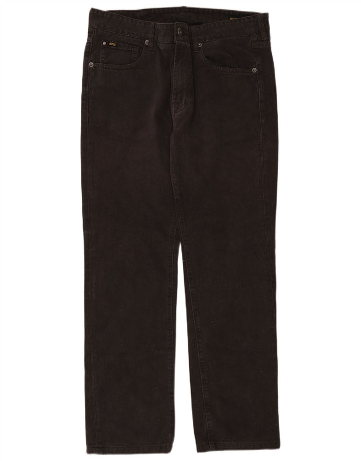 Rifle Herren Straight Jeans W33 L30 Graue Baumwolle