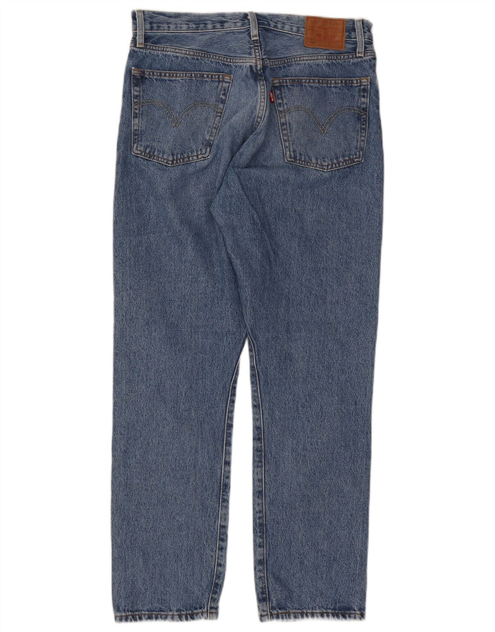 Levi's Herren 501 Straight Jeans W30 L28 Blaue Baumwolle