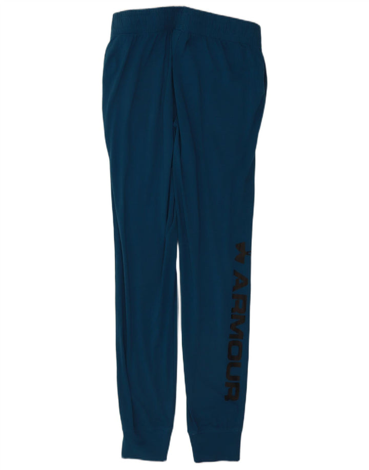 Under Armour Damen-Trainingshose mit Grafik, Jogginghose, UK 12, Mittelblau