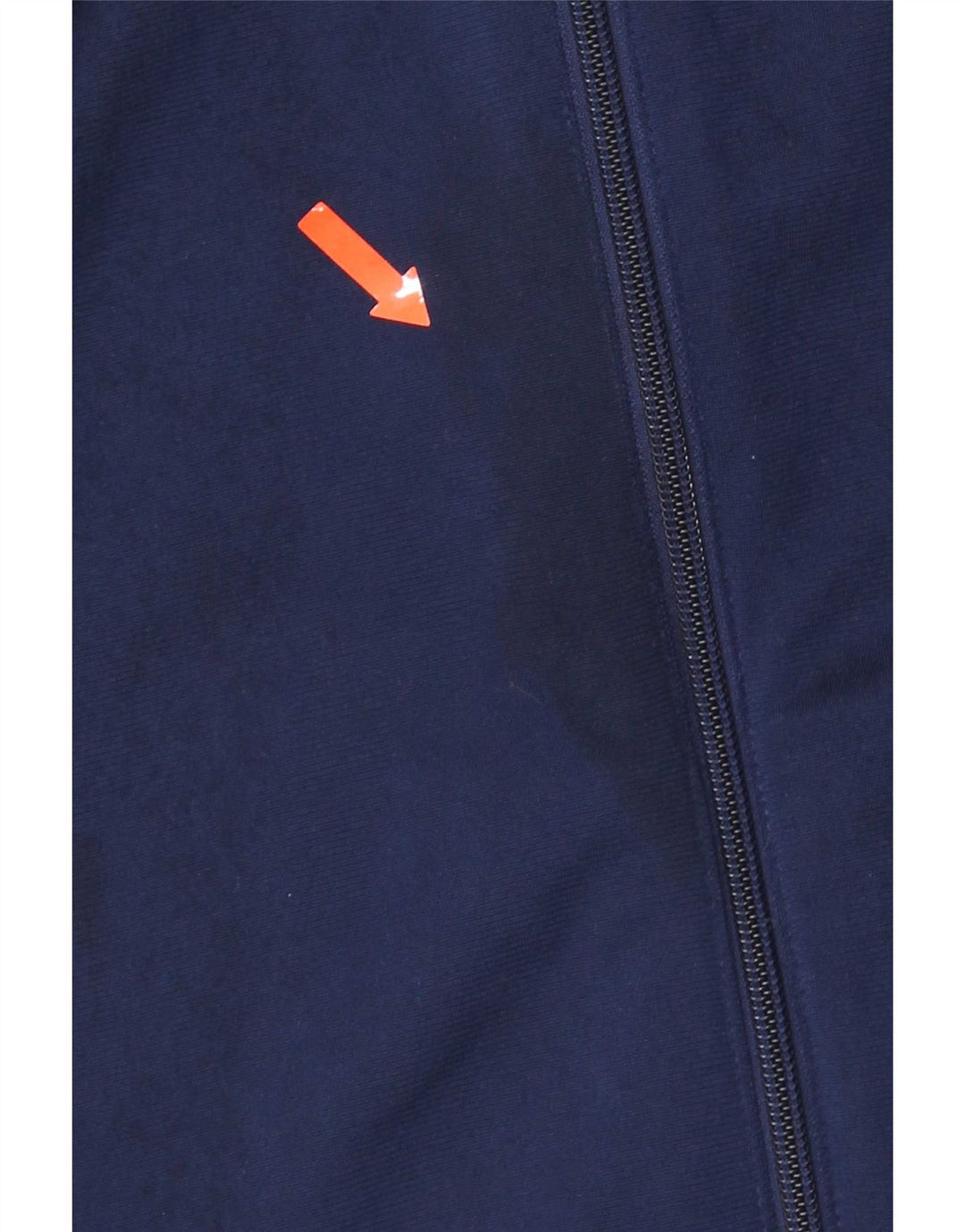 Adidas Herren-Trainingsanzug-Top-Jacke, großes marineblaues Farbblock-Polyester