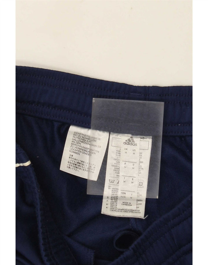 Adidas Herren-Trainingshose, Joggers, mittleres Marineblau, Polyester