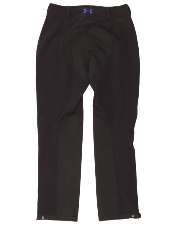Under Armour Damen Gerade Freizeithose US 6 Medium W32 L30 Schwarz