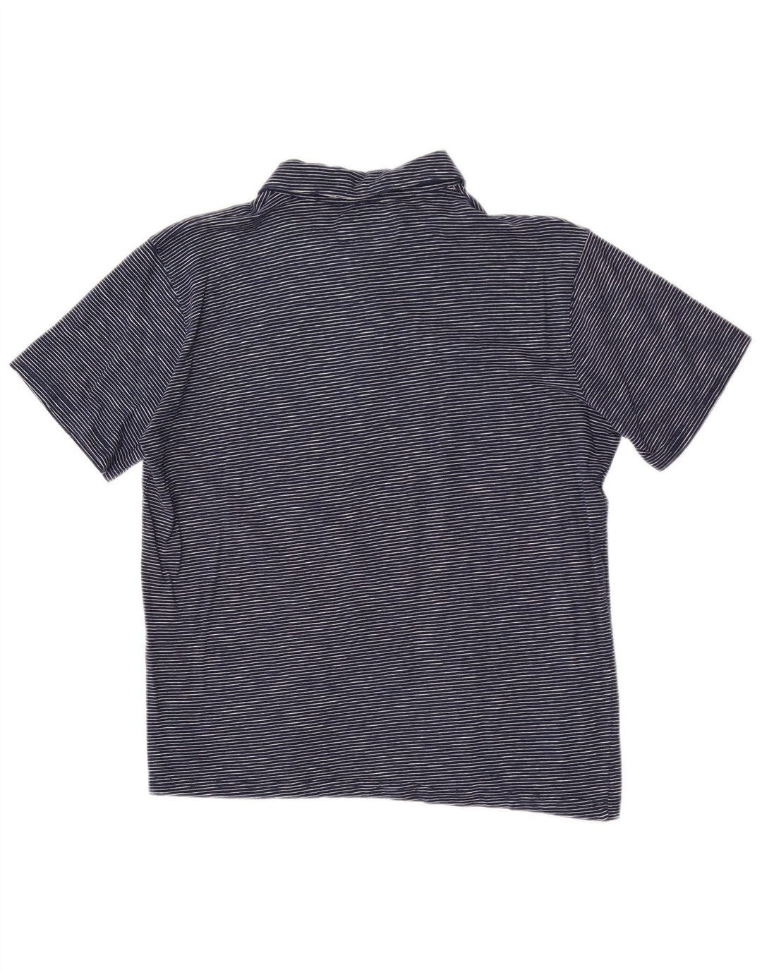 Carrera Herren-Poloshirt, klein, marineblau, Nadelstreifen