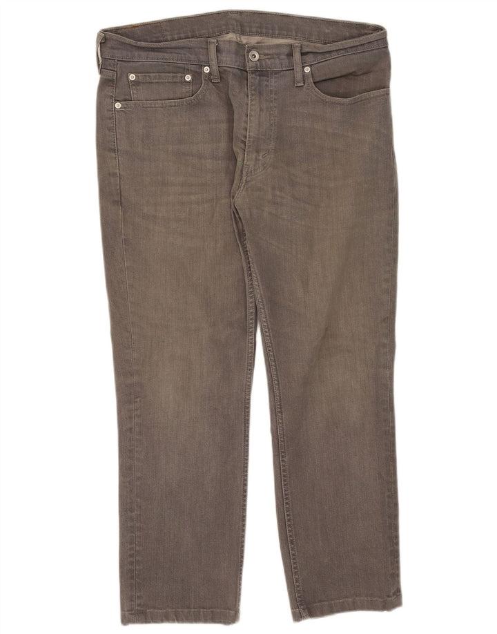Levi's Herren 511 verkürzte Slim-Jeans W36 L25 Graue Baumwolle