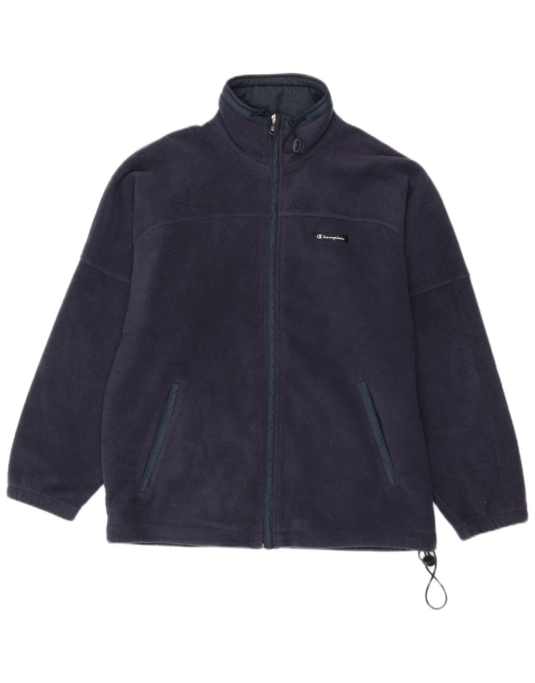 Champion Herren Fleecejacke UK 38 Medium Marineblau Polyester