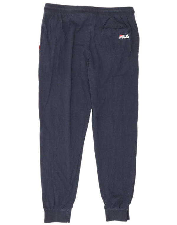 Fila Herren-Trainingshose, Jogginghose, XL, Marineblau, Baumwolle