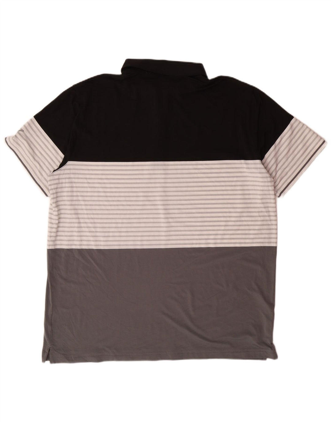 PUMA Herren Poloshirt 2XL Grau Colourblock