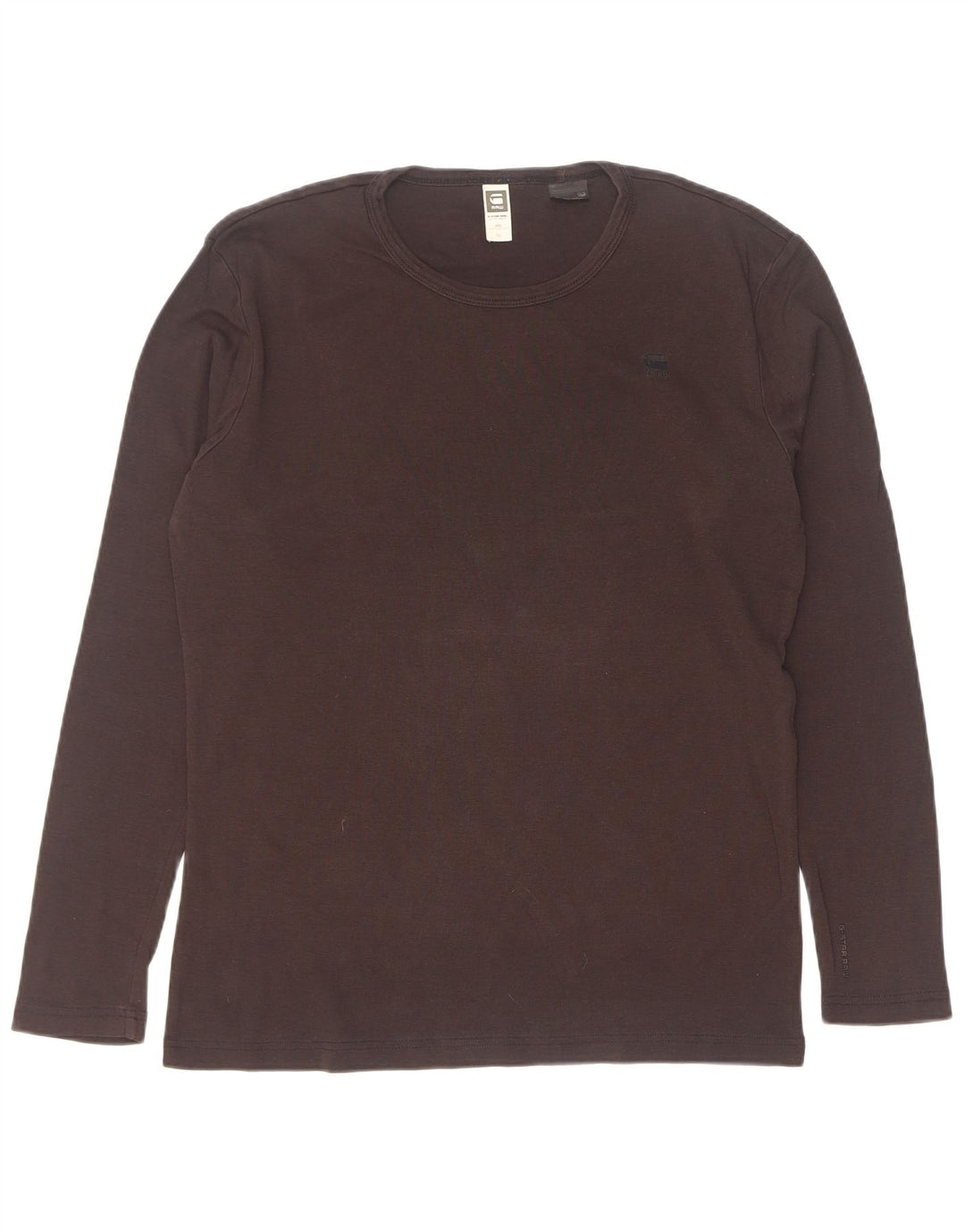 G-Star Herren Top Langarm XL Schwarz Baumwolle