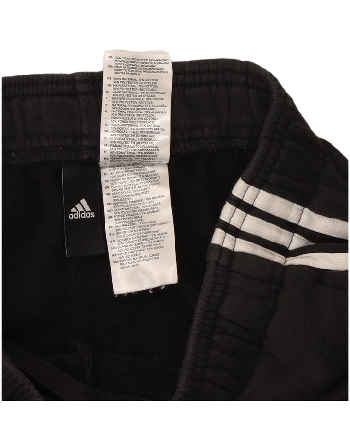 Adidas Herren-Trainingshose, mittelschwarz, Baumwolle
