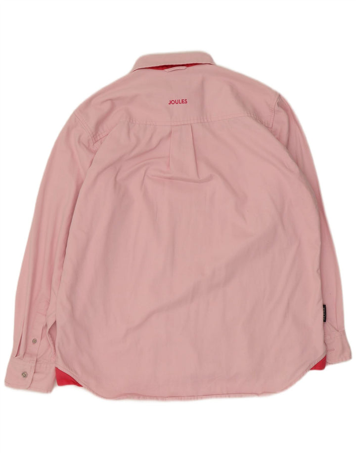 Joules Herren-Pullover-Hemd, groß, rosa, Baumwolle