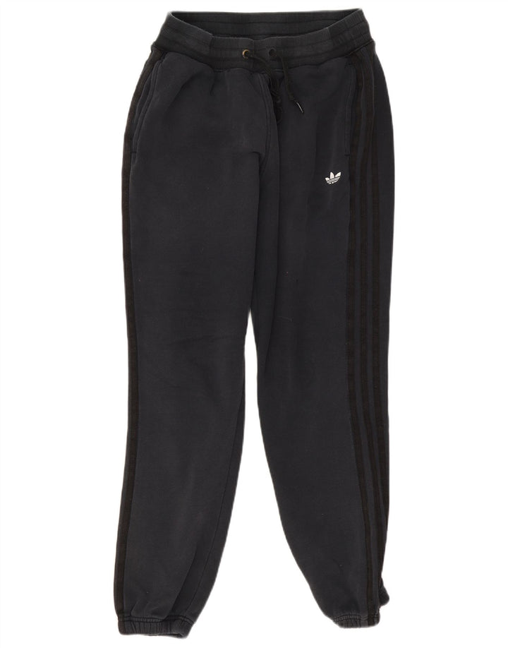 Adidas Herren-Trainingshose, Jogginghose, mittelblau, Baumwolle