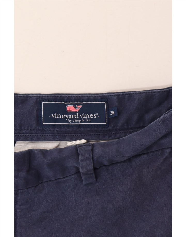 Vineyard Vines Herren Chinoshorts W36 Large Marineblau