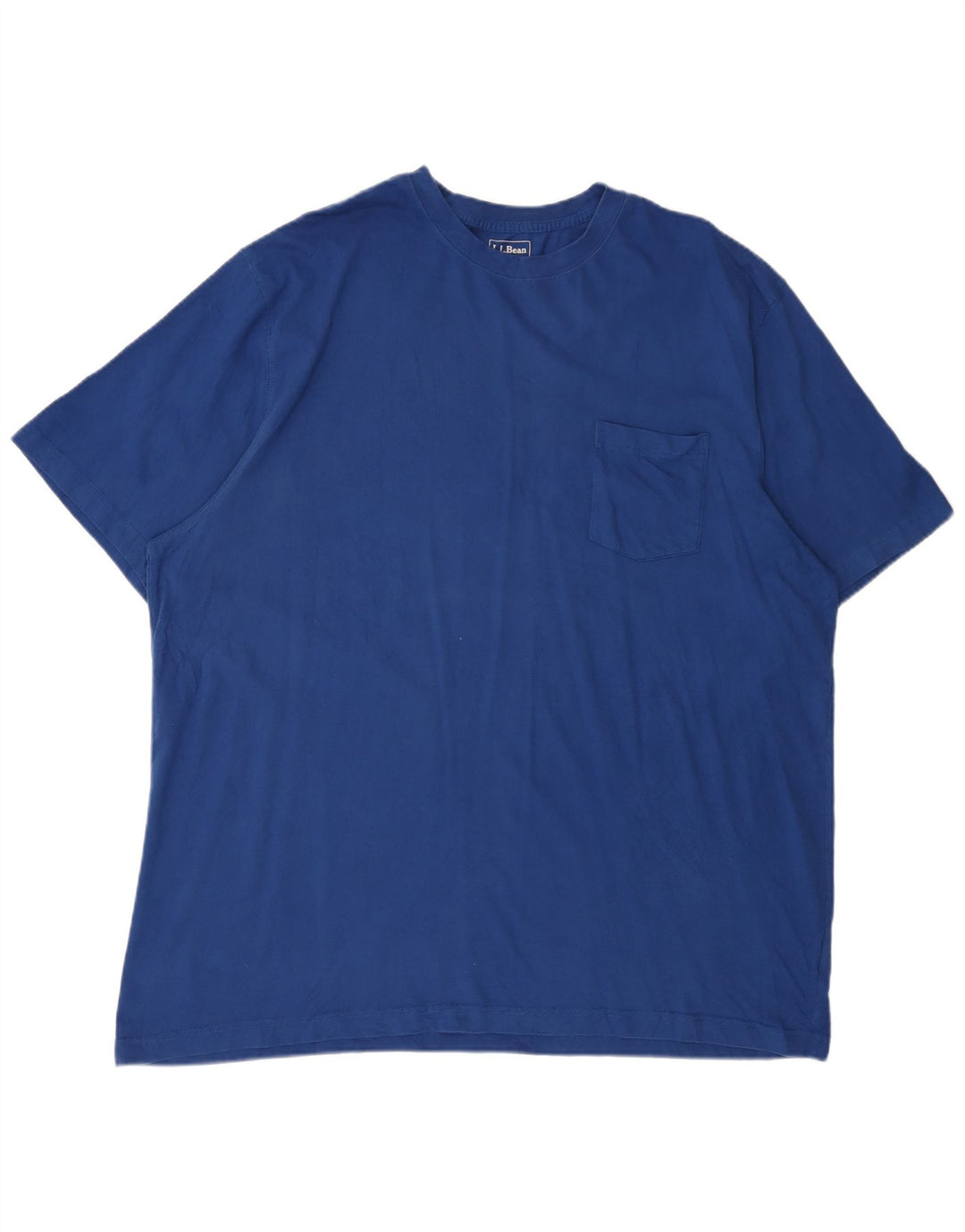L.L.BEAN Herren-T-Shirt mit traditioneller Passform, 2XL, Blau, Baumwolle