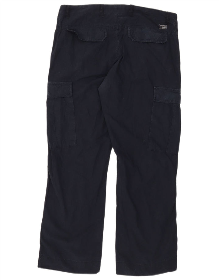 Woolrich Gerade Herren-Cargohose W34 L27 Marineblau