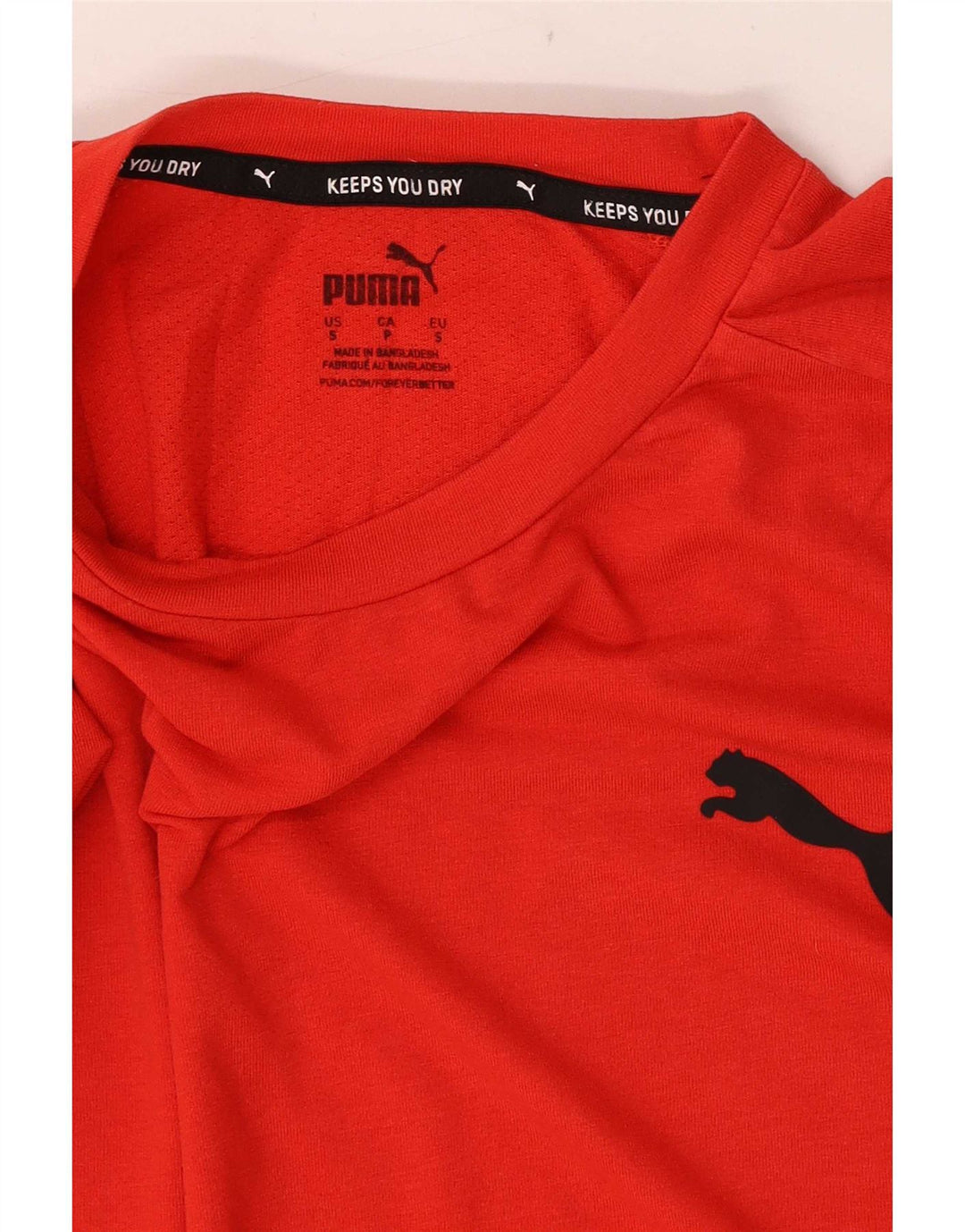 Puma Herren T-Shirt Top Small Rot