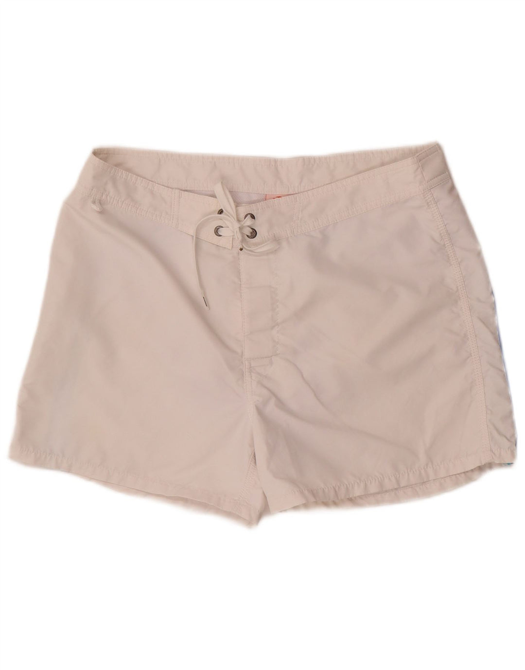 Sundek Herren Badeshorts Mittelweißes Nylon