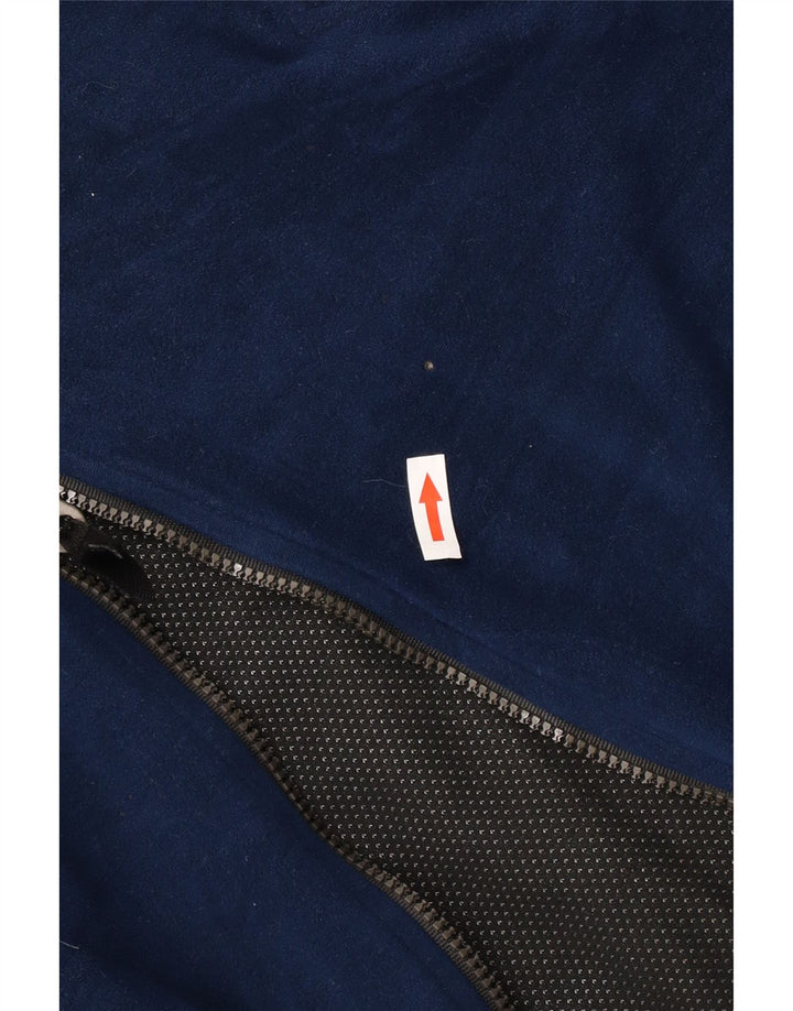 Think Pink Herren Fleecejacke UK 40 Large Marineblau Polyester