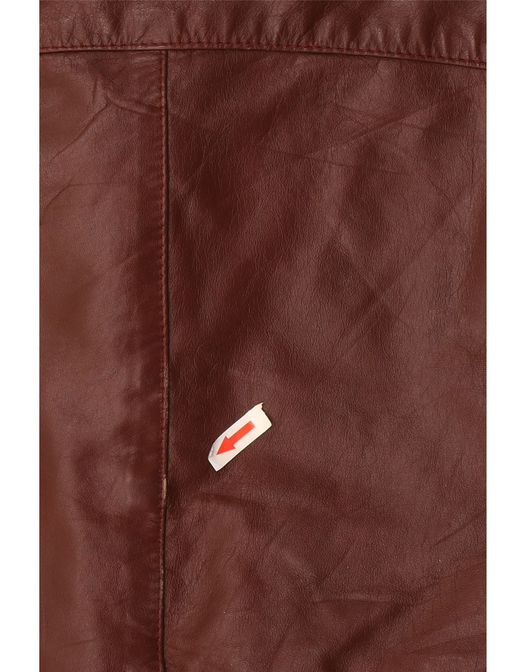 Cooper Herren-Lederjacke mit Kapuze, UK 42, XL, braunes Leder