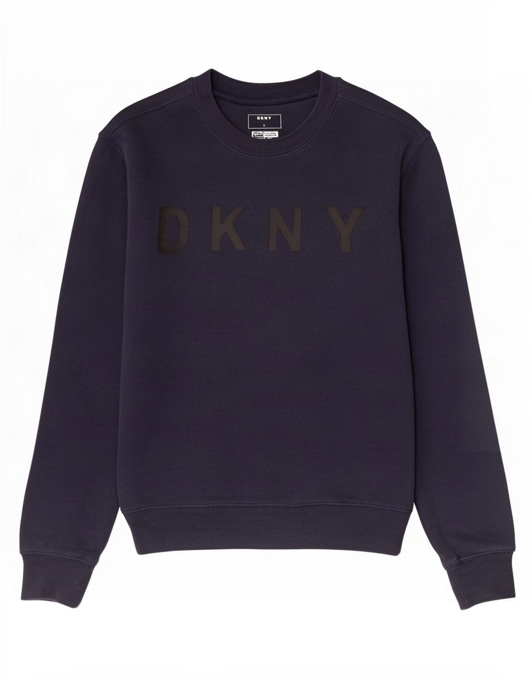 Dkny Herren-Sweatshirt mit Grafik, Größe S, marineblau, Baumwolle