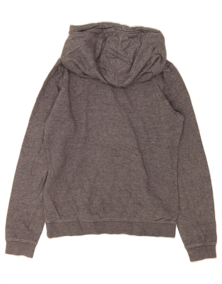 NIKE Womens Hoodie Jumper UK 10 Small Grey Cotton Vintage Nike and Second-Hand Nike from Messina Hembry 