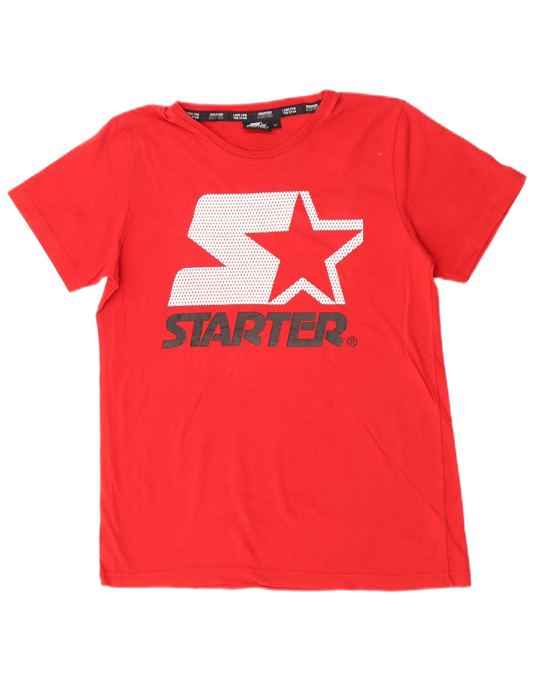 Starter Herren-T-Shirt mit Grafik, mittelrote Baumwolle
