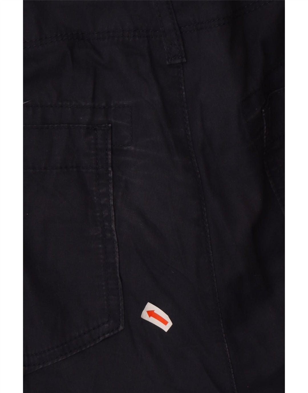 EDDIE BAUER Damen Cargoshorts US 12 Large W38 Marineblaue Baumwolle