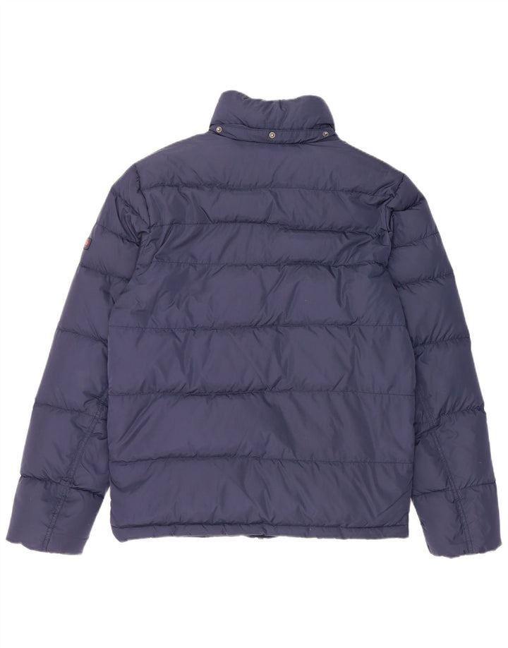 Tommy Hilfiger Herren Wattierte Jacke UK 38 Medium Navy Blue Nylon