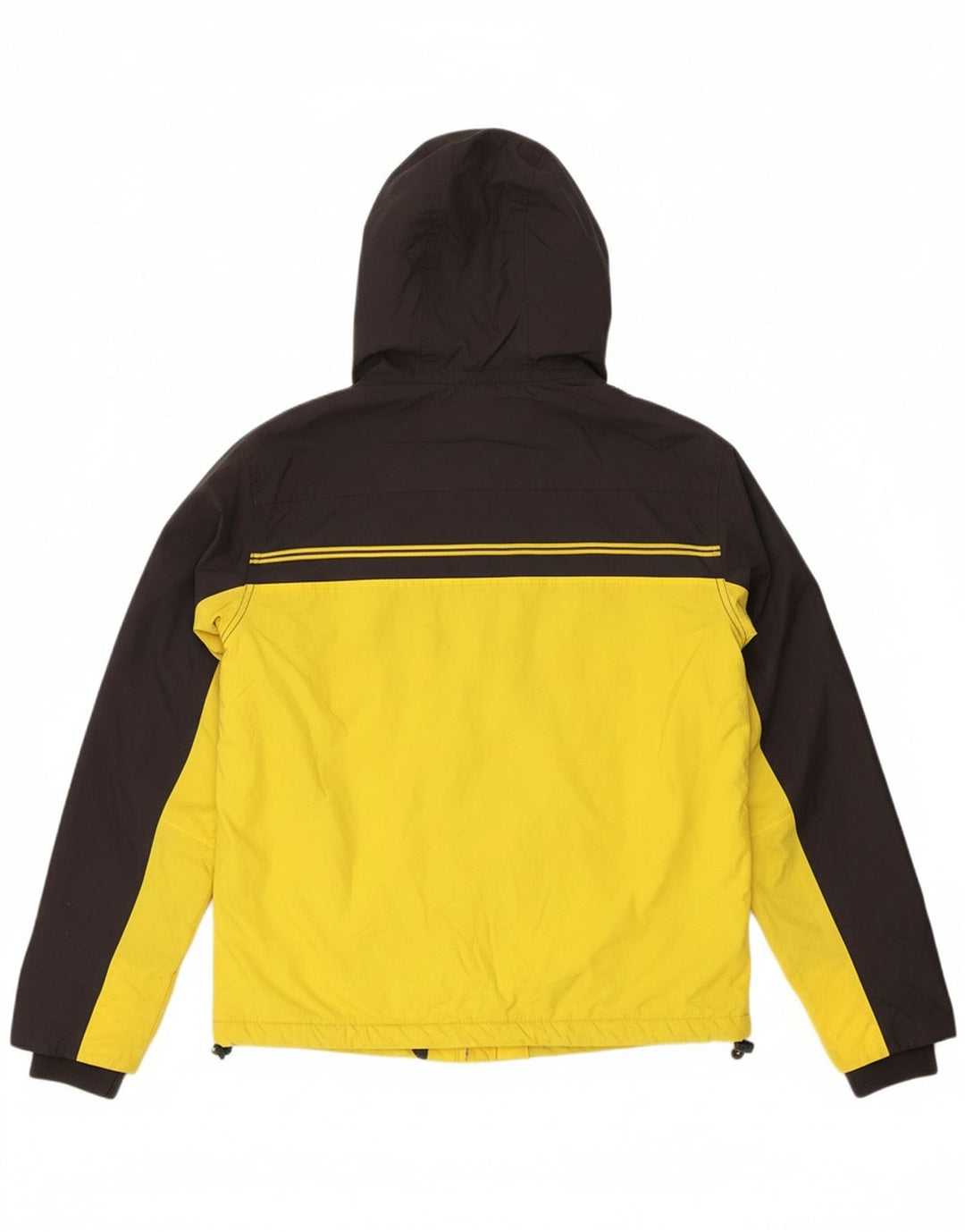 SUPERDRY Mens Windcheater Windbreaker Jacket UK 38 Medium Yellow
