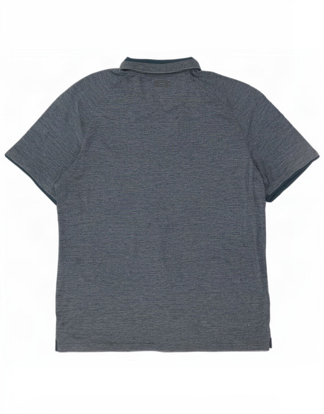 Under Armour Herren Heat Gear Poloshirt, großes, blau meliertes Polyester