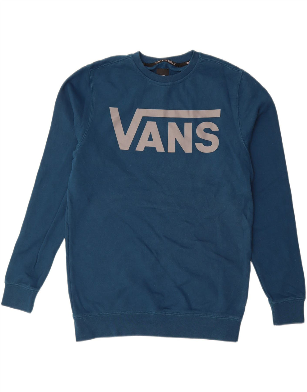 VANS Herren Grafik-Sweatshirt-Pullover, kleine blaue Baumwolle