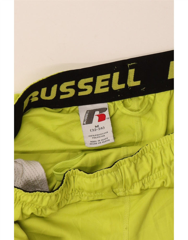 RUSSELL ATHLETIC Herren Dri-Power Sportshorts mittelgrünes Polyester