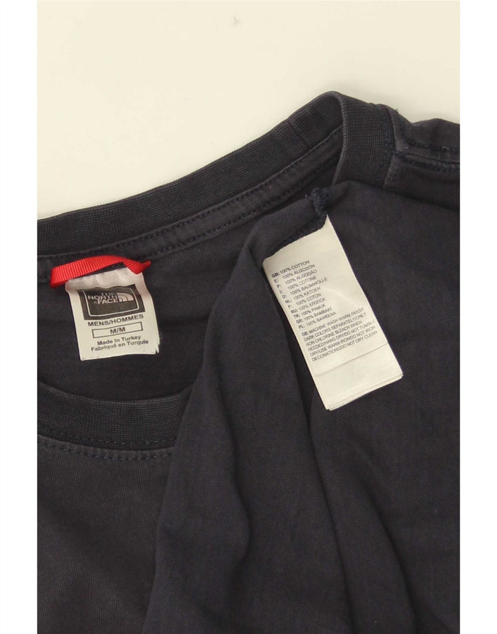 The North Face Herren-T-Shirt mit Grafik, mittlere marineblaue Baumwolle