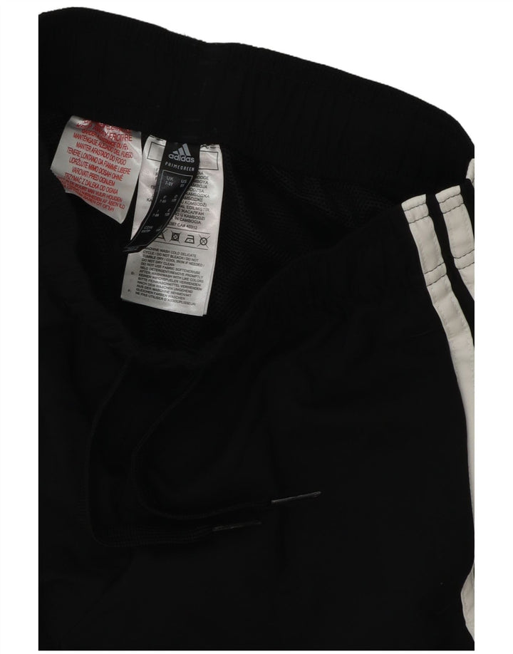 Adidas Jungen Aeroready Sportshorts 7–8 Jahre, schwarzes Polyester