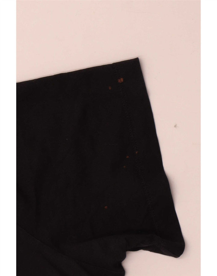 Nike Herren T-Shirt Top Large Schwarz Baumwolle