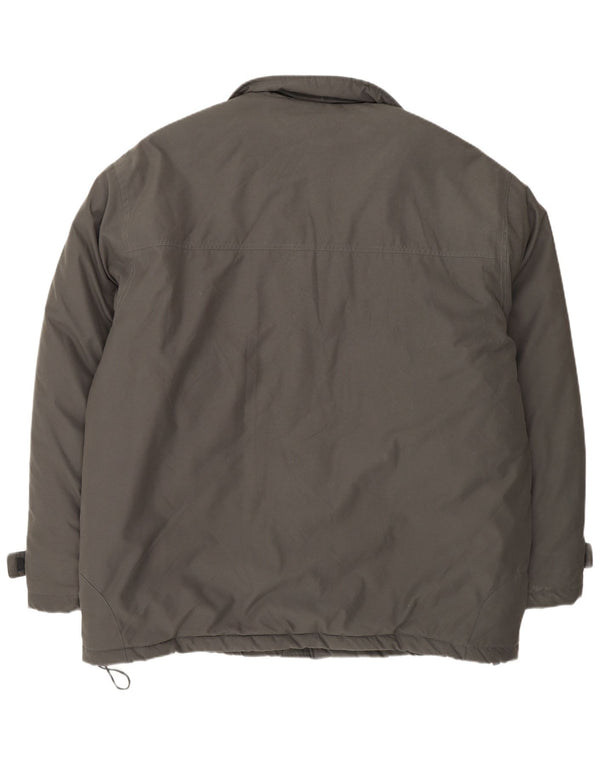 Kappa Herren Windjacke UK 42 XL Khaki Polyamid