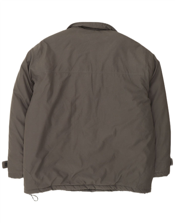 Kappa Herren Windjacke UK 42 XL Khaki Polyamid