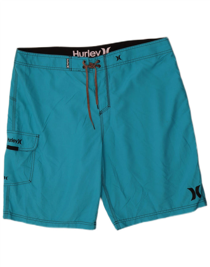 Hurley Herren Badeshorts XL Blau Polyester