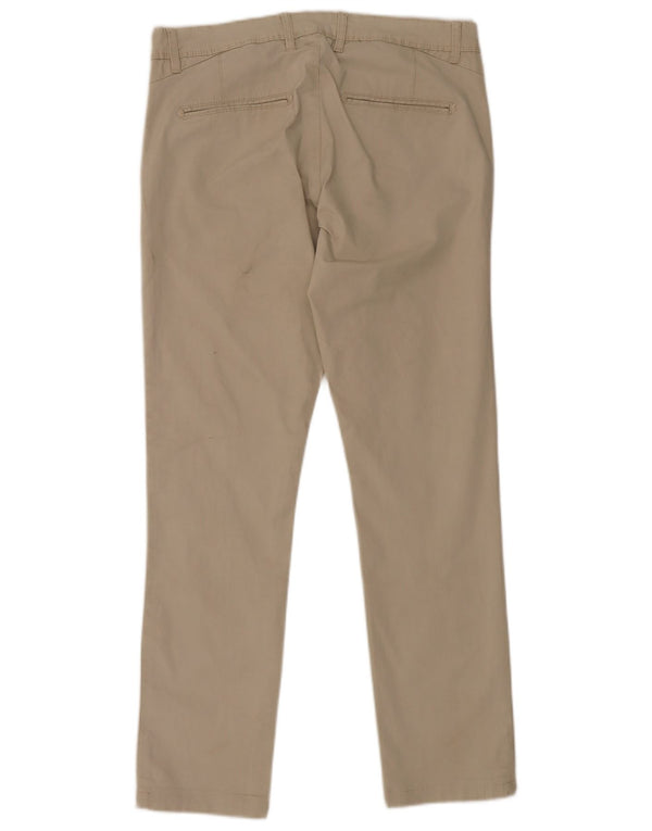 Zara Herren Skinny Chino Hose EU 42 Large W32 L31 Beige