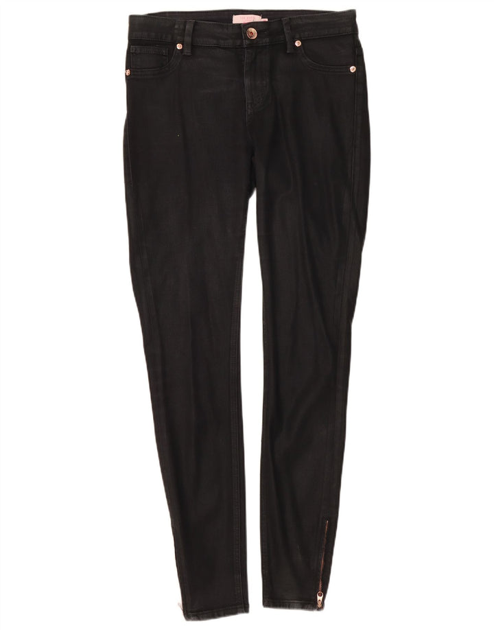 TED BAKER Womens Skinny Jeans W26 L30 Black Cotton