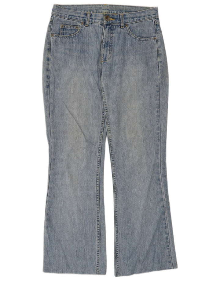 Marks & Spencer Damen Bootcut Jeans UK 8 Small W28 L27 Blaue Baumwolle
