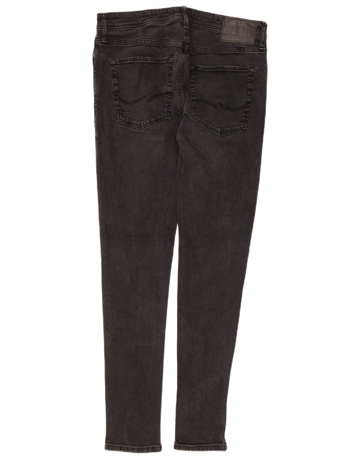 Jack & Jones Herren Tom Skinny Jeans W32 L32 Schwarze Baumwolle