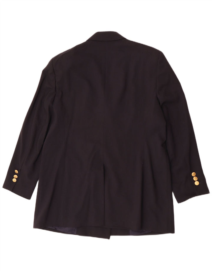 Jobis Damen-Blazer, lang, zweireihig, Gr. 14, mittelmarineblau