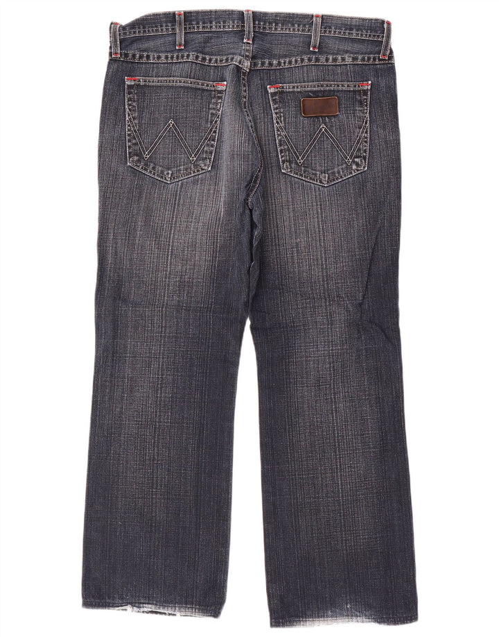 Wrangler Herren Roxboro Straight Jeans W36 L30 Blaue Baumwolle